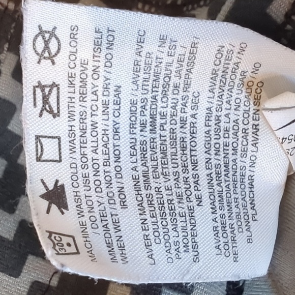 Nike Dri Fit Women's Black and Gray Checkered Leggings Size M - Picture 9 of 11